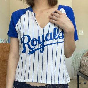 victoria’s secret pink royals crop top